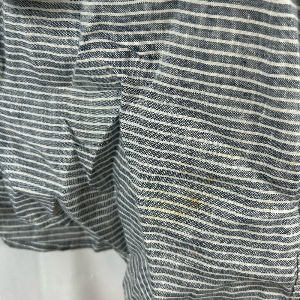 Artisan Ny Striped Button Front Collared Shirt Dr… - image 5